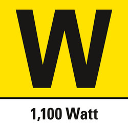 1.100 watt kraftig kompressor