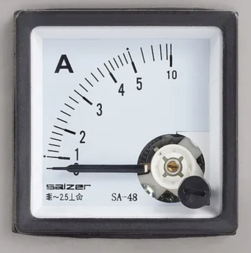 Amperemeter til kontrol af driftstilstanden