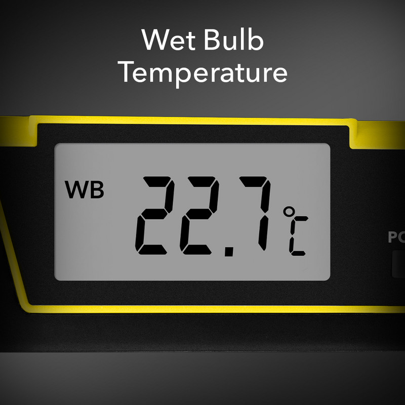 BC25 - Zobrazení teploty mokrého teploměru