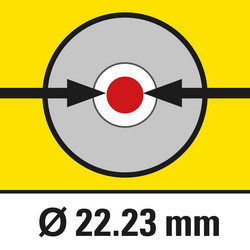 Borediameter 22,23 mm