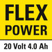 Kombinér fleksibelt – et kraftigt 20-V-batteri, der passer til flere apparater