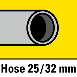 Universaltilslutninger til 25 mm og 32 mm indvendig diameter